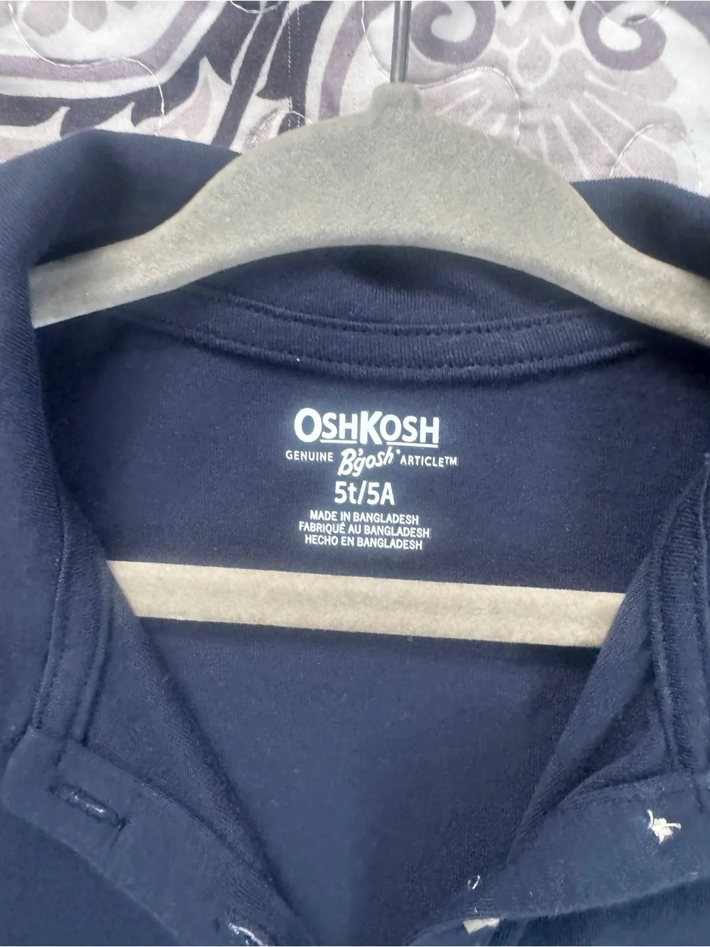 OshKosh Bgosh soft navy